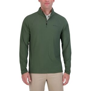 Green Quarter-Zip Pullover